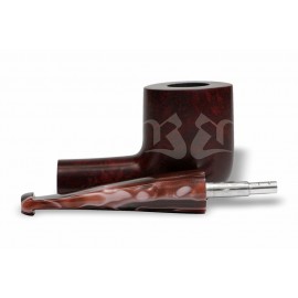 Cachimbo Bertoldi Maestro Briar Mogno Reto Peça Única